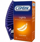 Contex (Контекс) презервативы Lights особо тонкие 12шт, Рекитт Бенкизер Хелскэр Интернешнл Лтд.